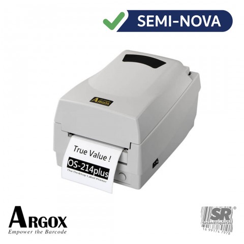 Impressora de Etiquetas Térmica OS-214 - Argox / Semi-Nova